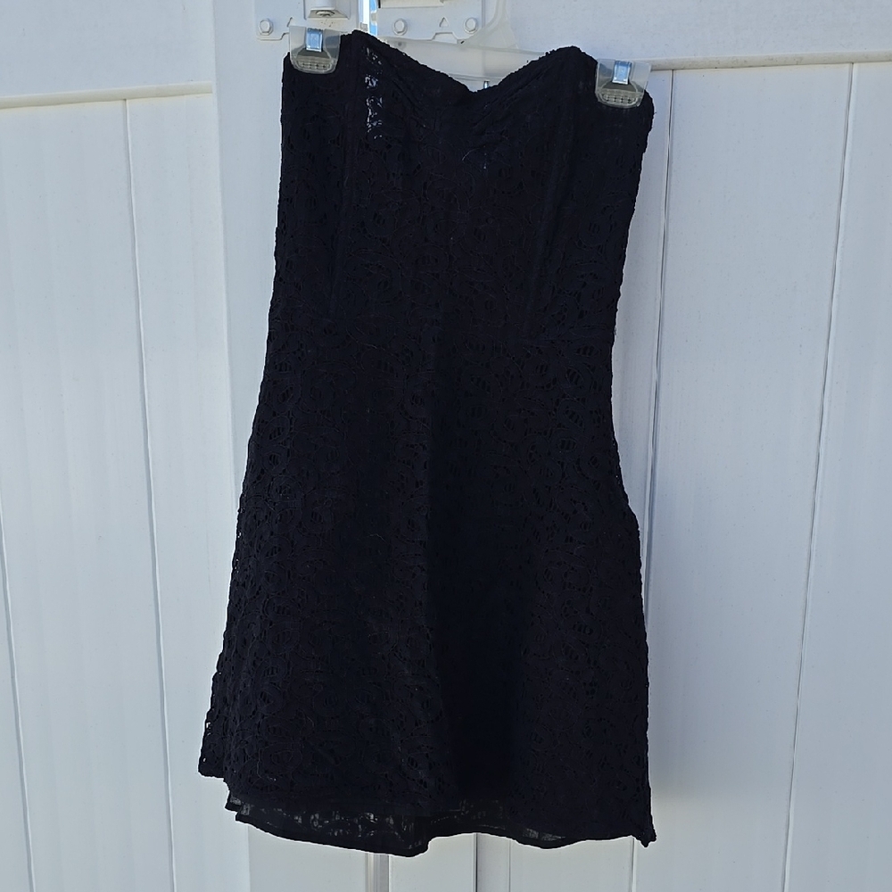 Elegant Black Lace Dress
